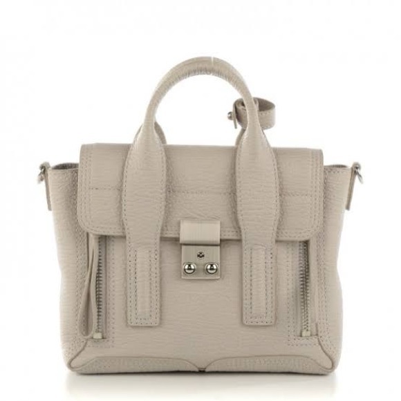 3.1 Philip Lim Textured Calfskin Mini Pashli Satchel - Picture 1 of 8